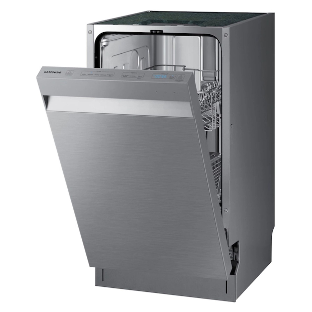 Samsung-DW50T6060US-right angle open door view