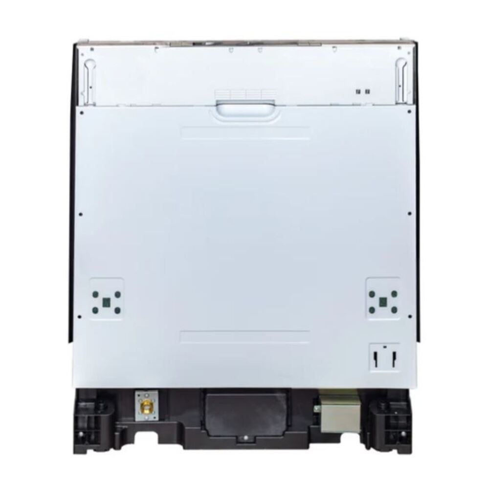 ZLINE DW24 24 Inch Built-In Dishwasher with 6 Cycles, 52 dBA Noise Levels, Hidden Controls, Smart Wash Technology, Triple Filter Cleaning, Spacious Interior