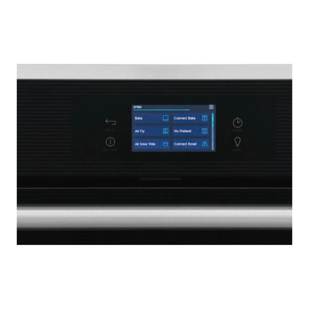 Electrolux ECWS3012AS 30 inch Smart Electric Single Wall Oven with Air Sous Vide, 5.3 cu. ft. Capacity, in Stainless Steel
