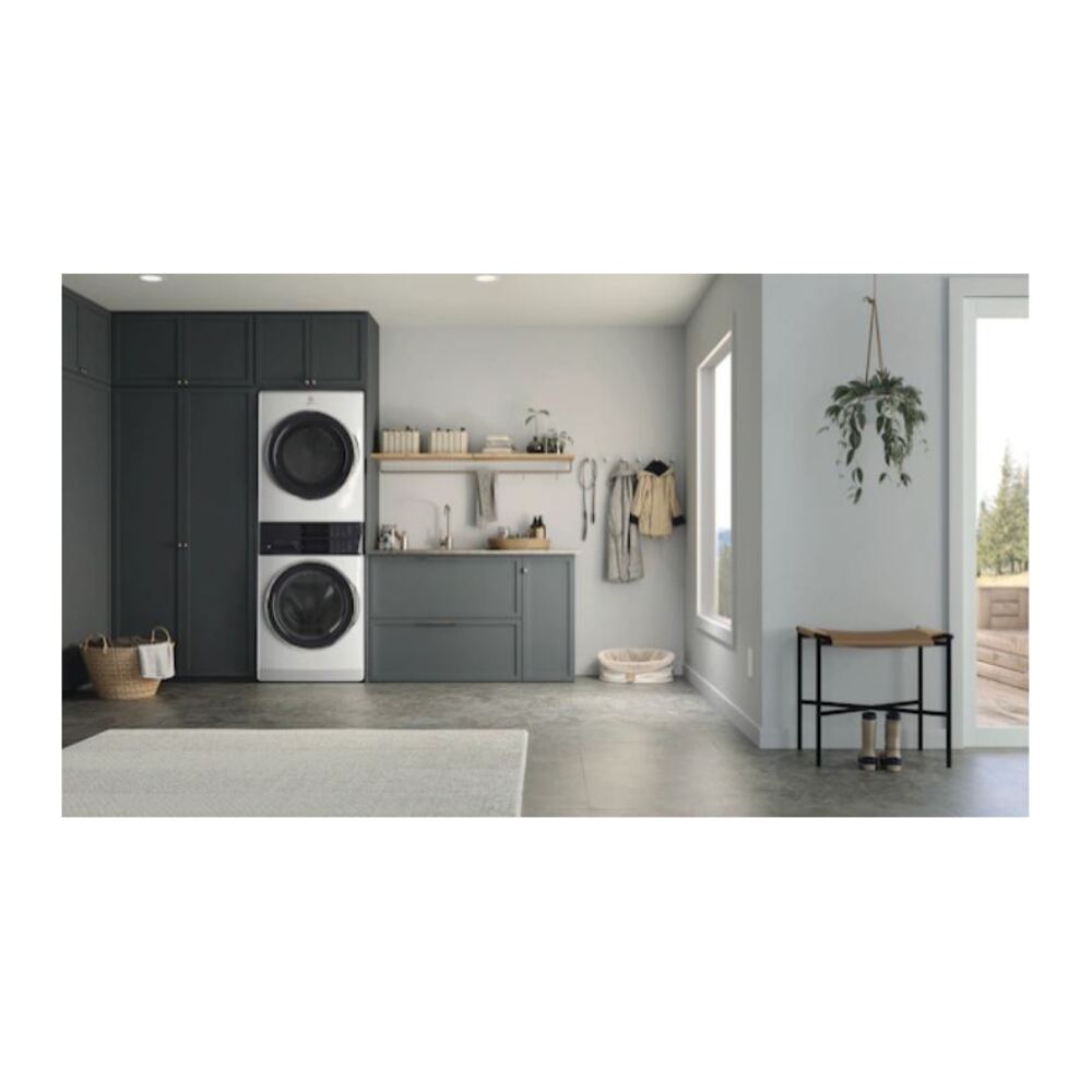 Electrolux ELTE7600A 600 Series 27 inch Laundry Tower Washer and Electric Dryer with SmartBoost, LuxCare Dry