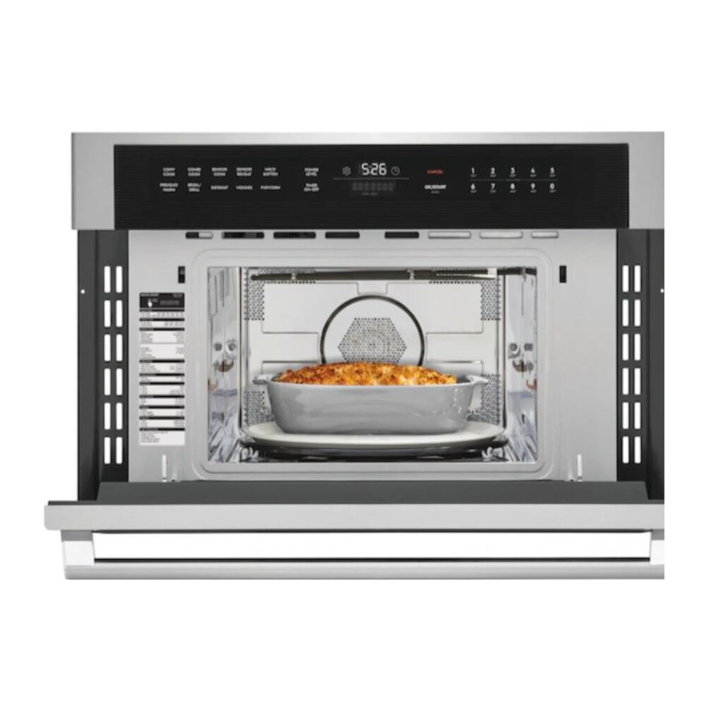 Electrolux EMBD3010AS 30 inch Built-In Microwave Oven with Drop-Down Door, 1.6 cu. ft. Capacity, in Stainless Steel