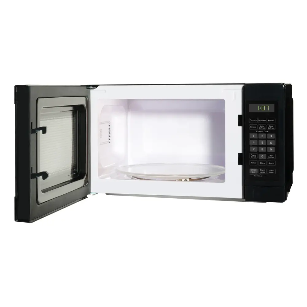 GE GCHK07N1W Spacemaker Countertop Microwave Oven with 0.7 cu. ft. Capacity, 700 Watts, 10 Power Levels