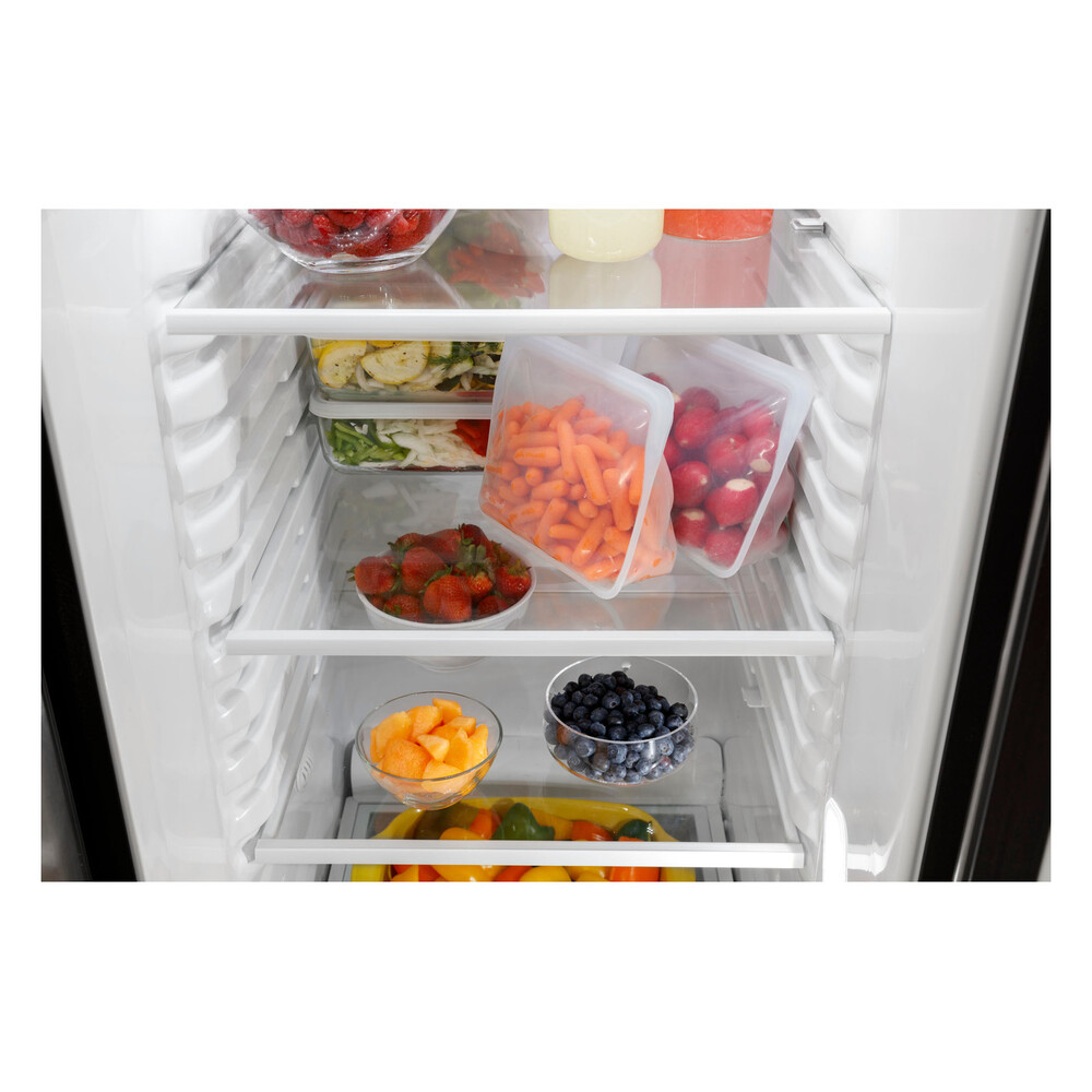 GE GSS23G 33 inch Side-By-Side Refrigerator with 23 Cu. Ft. Capacity, LED Lighting and External Dispenser