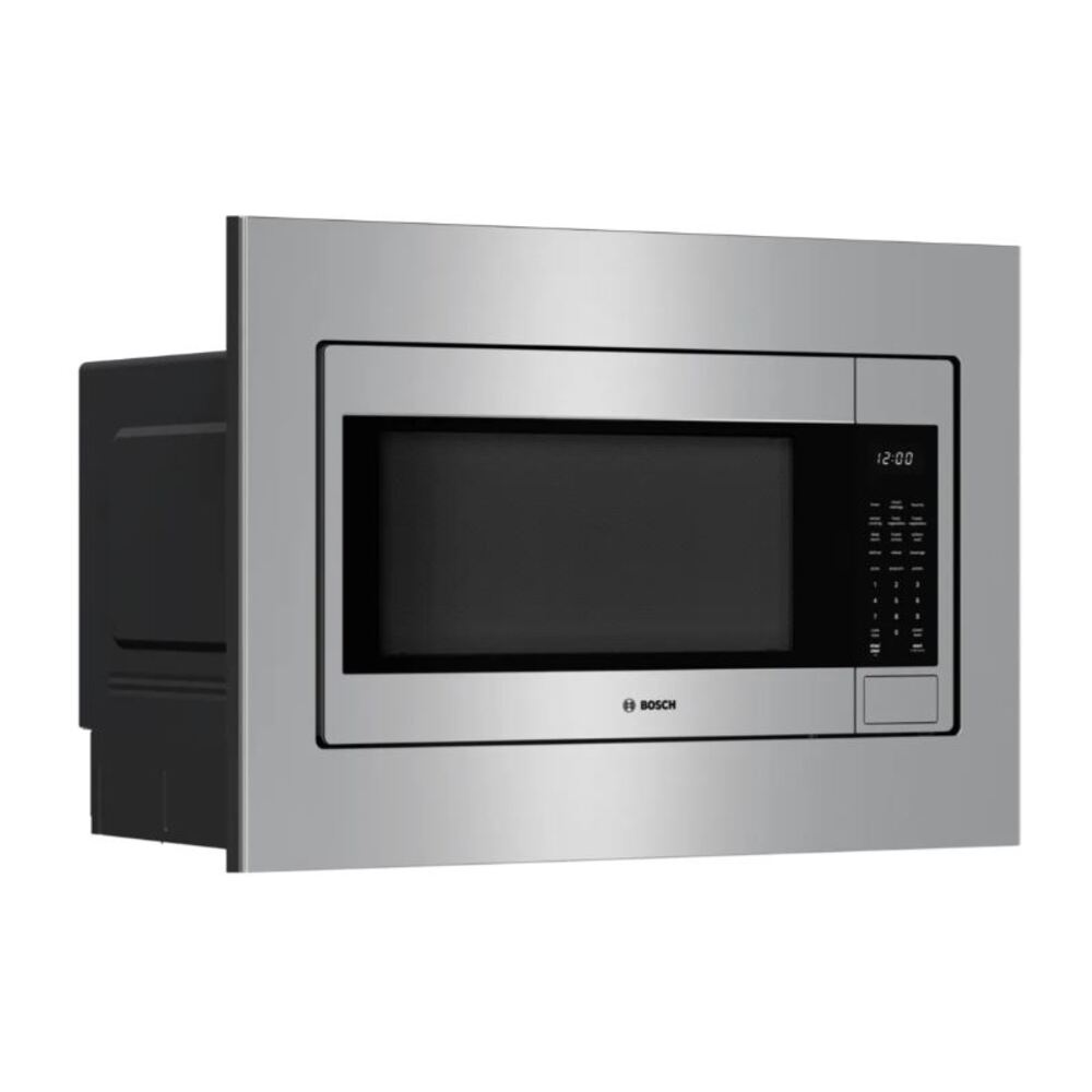 Bosch HMB30155UC 24 inch Built-In Microwave Oven with 2.1 cu. ft. Capacity, Sensor Detection 10 Cooking Modes and Door Lock in Stainless Steel