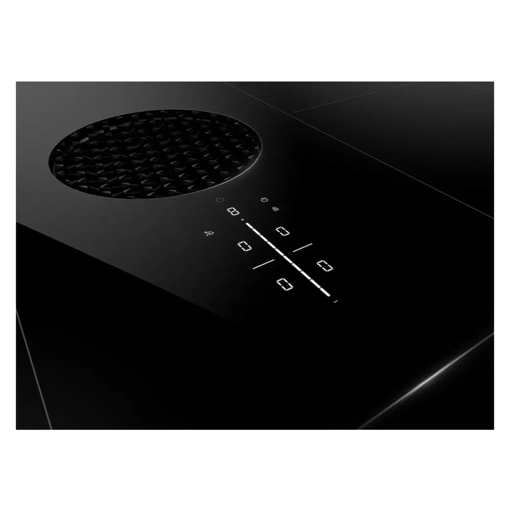 JennAir JIDT730SBL 30 inch Induction Cooktop with Downdraft, 4 Elements, Automatic Bridging, 345 CFM, Energy Star, ADA Compliant, in Black