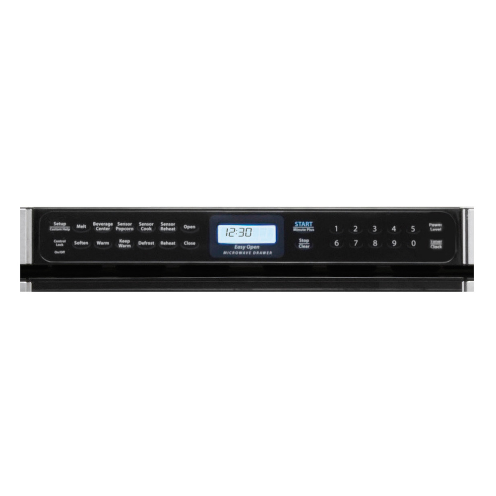 Sharp KB6524PSY 24 inch Built-in Microwave Drawer Oven with 1.2 cu. ft. Capacity, 950 Cooking Watts, 11 Power Levels, Child Lock, Kitchen Timer, Sensor Cook/Reheat Settings and Angled Digital Touch Controls in Stainless Steel
