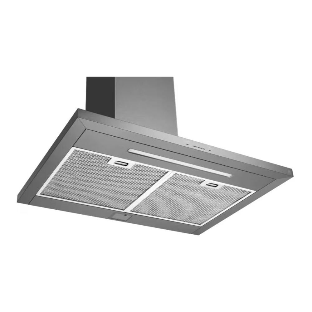 LG Studio LSHD3080 30 inch Smart Wall Mount Chimney Hood with 600 CFM Blower, 2 Dishwasher Safe Mesh Filters, IR Touch Controls, Wi-Fi Capable