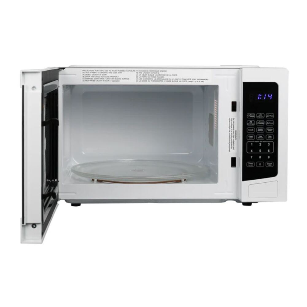 Avanti MT115V Microwave Oven with 1.1 cu. ft. Capacity, 1000 Watts Cooking Power, Electronic Control, Turntable, Electronic Control Panel