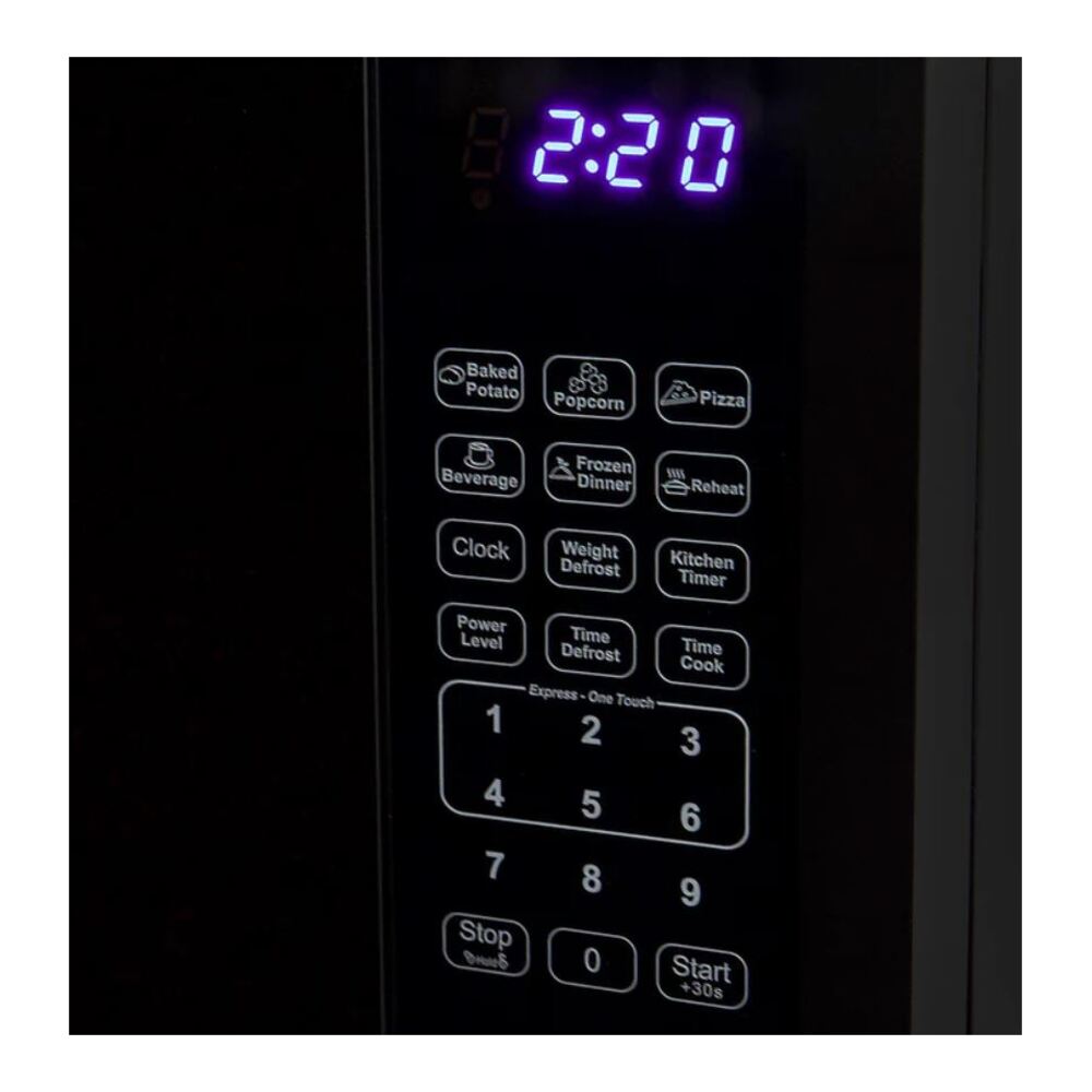 Avanti MT115V Microwave Oven with 1.1 cu. ft. Capacity, 1000 Watts Cooking Power, Electronic Control, Turntable, Electronic Control Panel