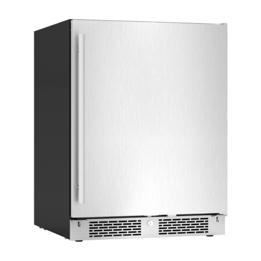 Zephyr PRB24C01ASADA 24 inch Single Zone Beverage Cooler with 5.11 cu. ft. Capacity, PreciseTemp™, Active Cooling Technology, Carbon Filter Air Filtration, in Stainless Steel