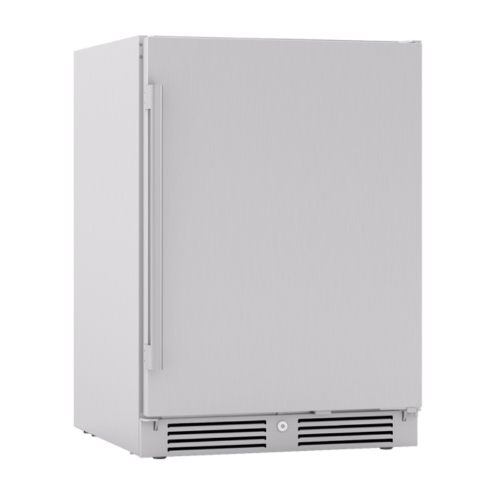 Zephyr PRR24C01ASOD 24 inch Freestanding Outdoor Refrigerator with 5.6 cu. ft. Capacity, PreciseTemp™, Active Cooling Technology, Carbon Filter Air Filtration, in Stainless Steel