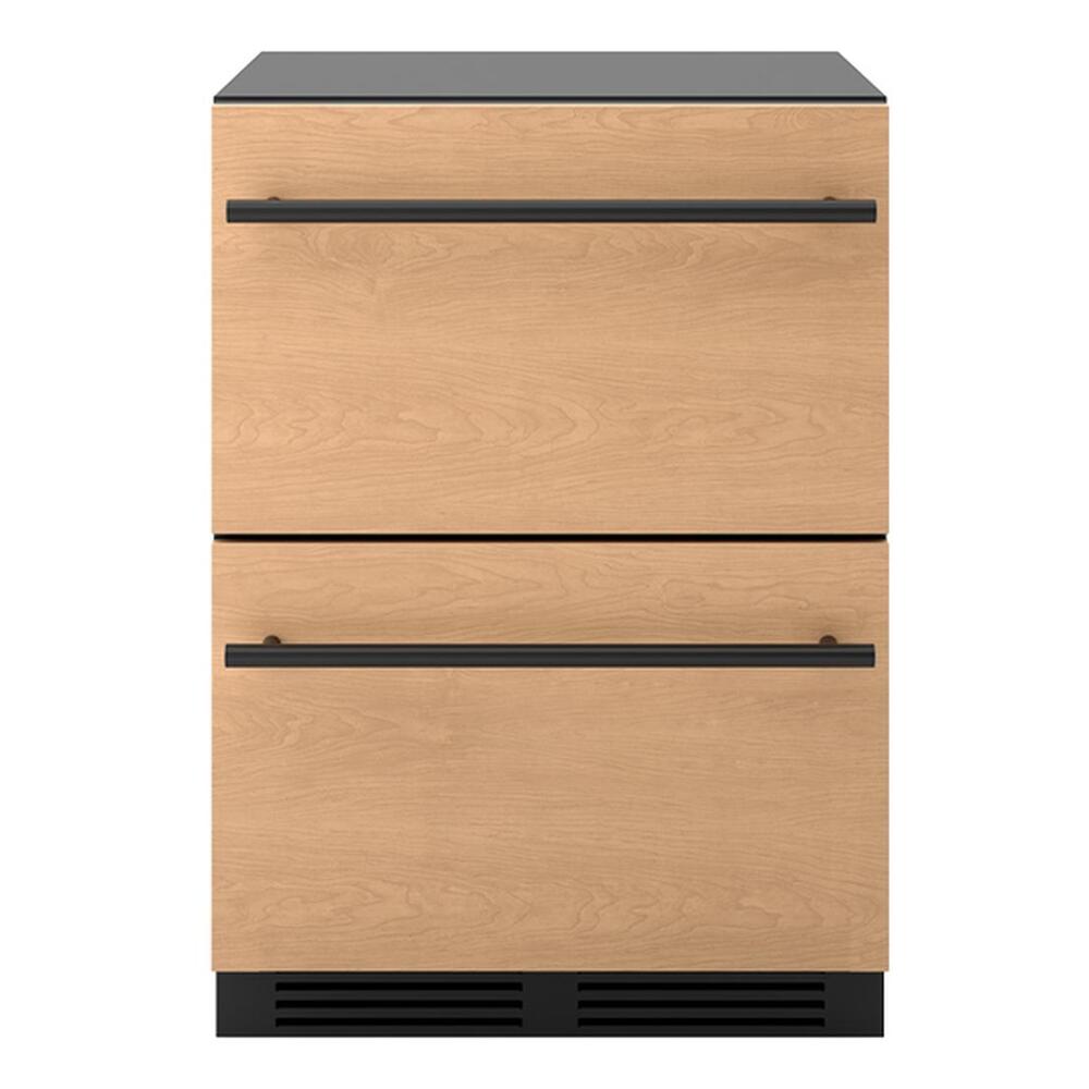 Zephyr PRRD24C2AP 24" Presrv™ UnderCounter Compact / Built-in Dual Zone Refrigerator Drawers with 5.1 cu. ft. Capacity, PreciseTemp™, Active Cooling Technology, 3-Color Electronic Touch Controls, in Panel Ready