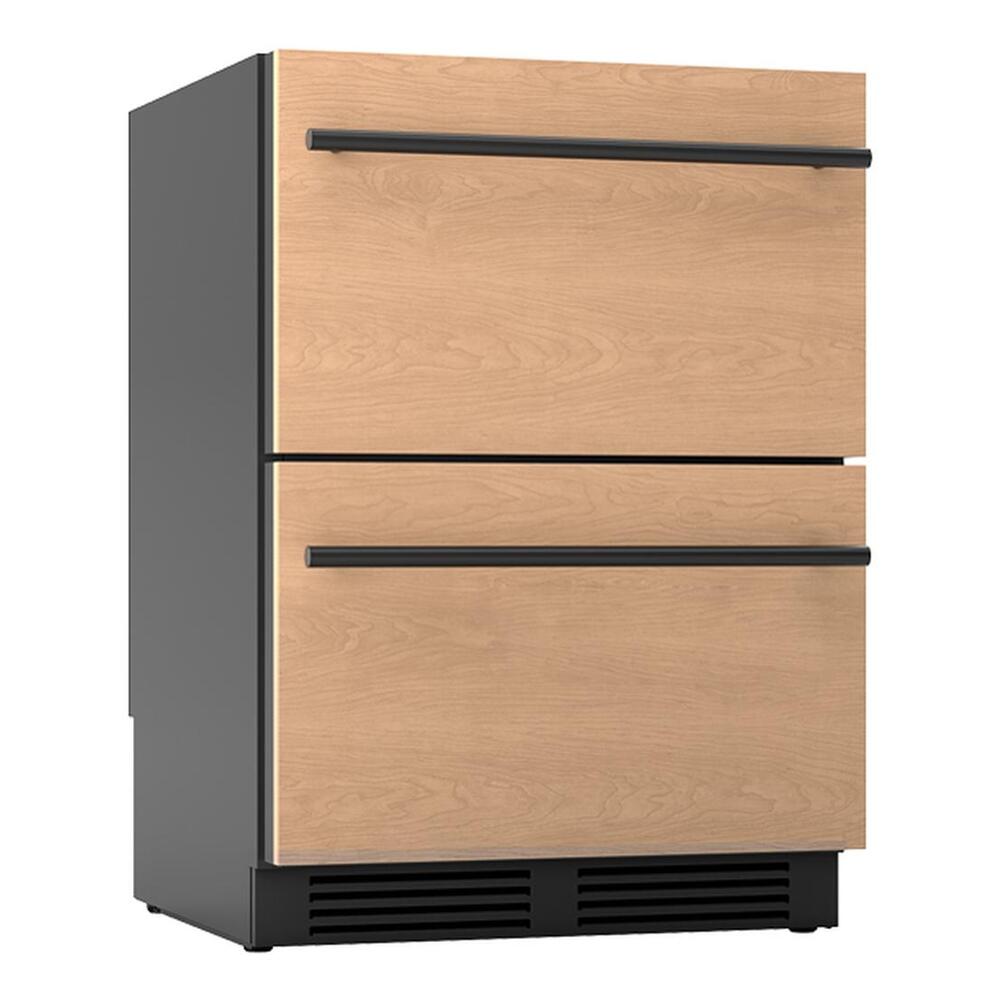 Zephyr PRRD24C2AP 24" Presrv™ UnderCounter Compact / Built-in Dual Zone Refrigerator Drawers with 5.1 cu. ft. Capacity, PreciseTemp™, Active Cooling Technology, 3-Color Electronic Touch Controls, in Panel Ready