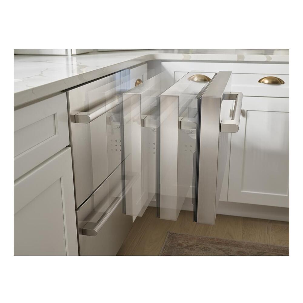 Zephyr PRRD24C2AS 24" Presrv™ UnderCounter Compact / Built-in Dual Zone Refrigerator Drawers with 5.1 cu. ft. Capacity, PreciseTemp™, Active Cooling Technology, 3-Color Electronic Touch Controls, in Stainless Steel