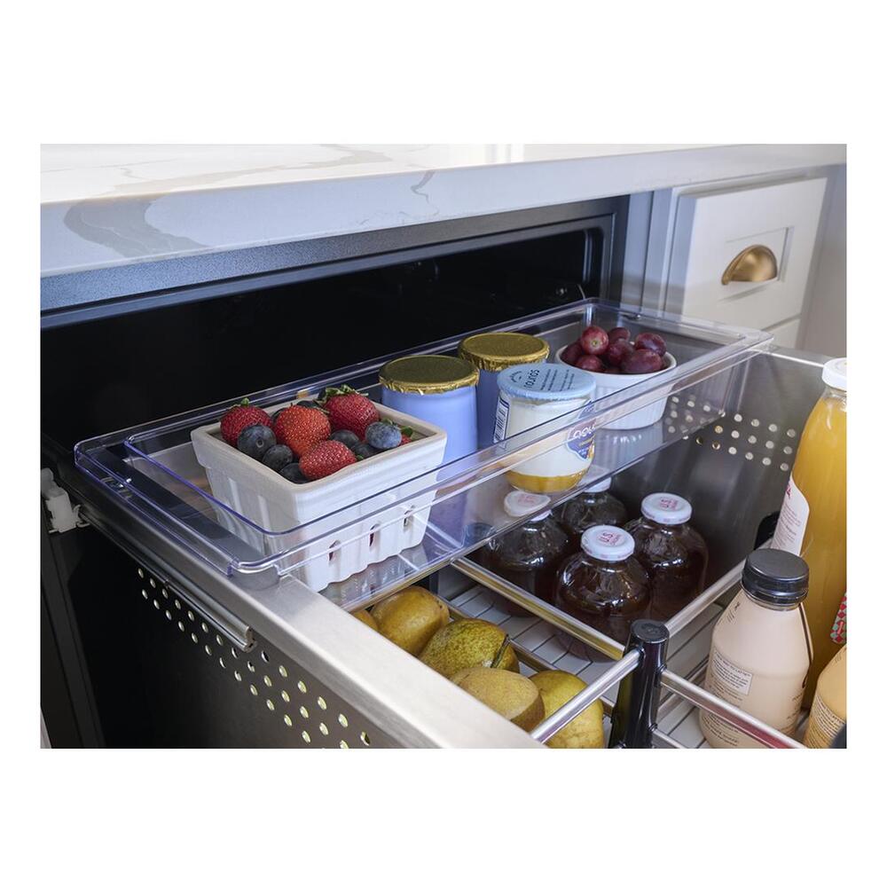 Zephyr PRRD24C2AS 24" Presrv™ UnderCounter Compact / Built-in Dual Zone Refrigerator Drawers with 5.1 cu. ft. Capacity, PreciseTemp™, Active Cooling Technology, 3-Color Electronic Touch Controls, in Stainless Steel