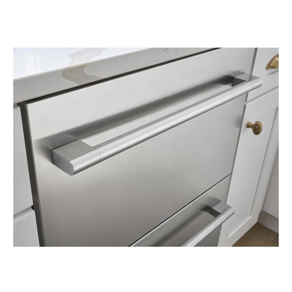 Zephyr PRRD24C2AS 24" Presrv™ UnderCounter Compact / Built-in Dual Zone Refrigerator Drawers with 5.1 cu. ft. Capacity, PreciseTemp™, Active Cooling Technology, 3-Color Electronic Touch Controls, in Stainless Steel