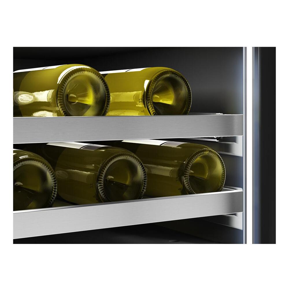 Zephyr PRW24C01CG 24" Presrv™ UnderCounter Compact / Built-in / Freestanding Single Zone Wine Cooler with 5.6 cu. ft. Capacity, PreciseTemp™, Active Cooling Technology, 3-Color Electronic Touch Controls, in Stainless Steel