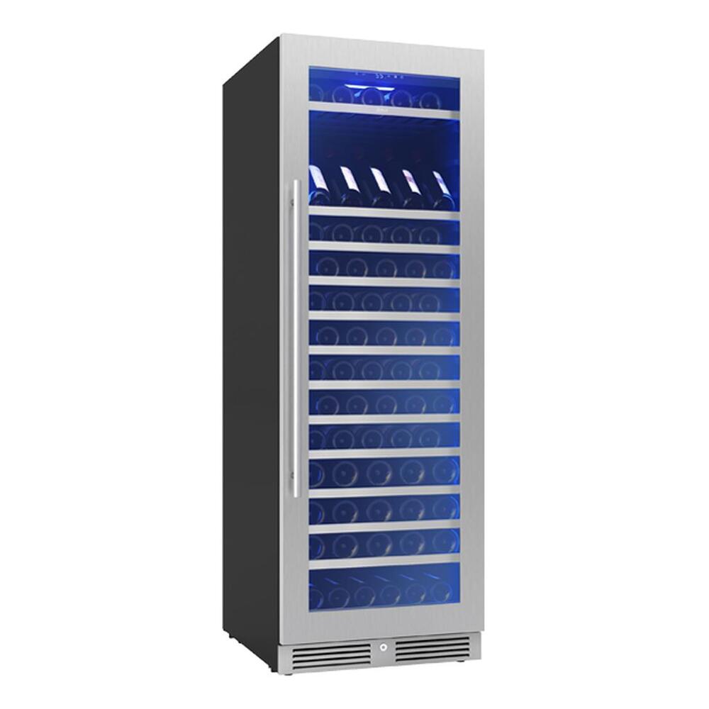 Zephyr PRW24F01CG 24" Presrv™ UnderCounter Compact / Built-in / Freestanding Single Zone Full-Size Wine Cooler with 14.9 cu. ft. Capacity, PreciseTemp™, Active Cooling Technology, 3-Color Electronic Touch Controls, in Stainless Steel