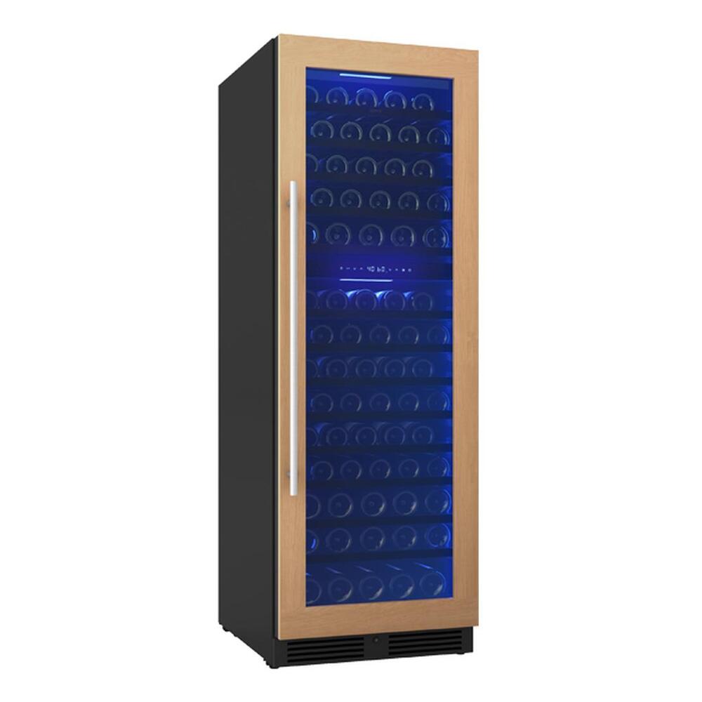 Zephyr PRW24F02CG 24" Presrv™ UnderCounter Compact / Built-in / Freestanding Dual Zone Full-Size Wine Cooler with 14.5 cu. ft. Capacity, PreciseTemp™, Active Cooling Technology, 3-Color Electronic Touch Controls, in Panel Ready