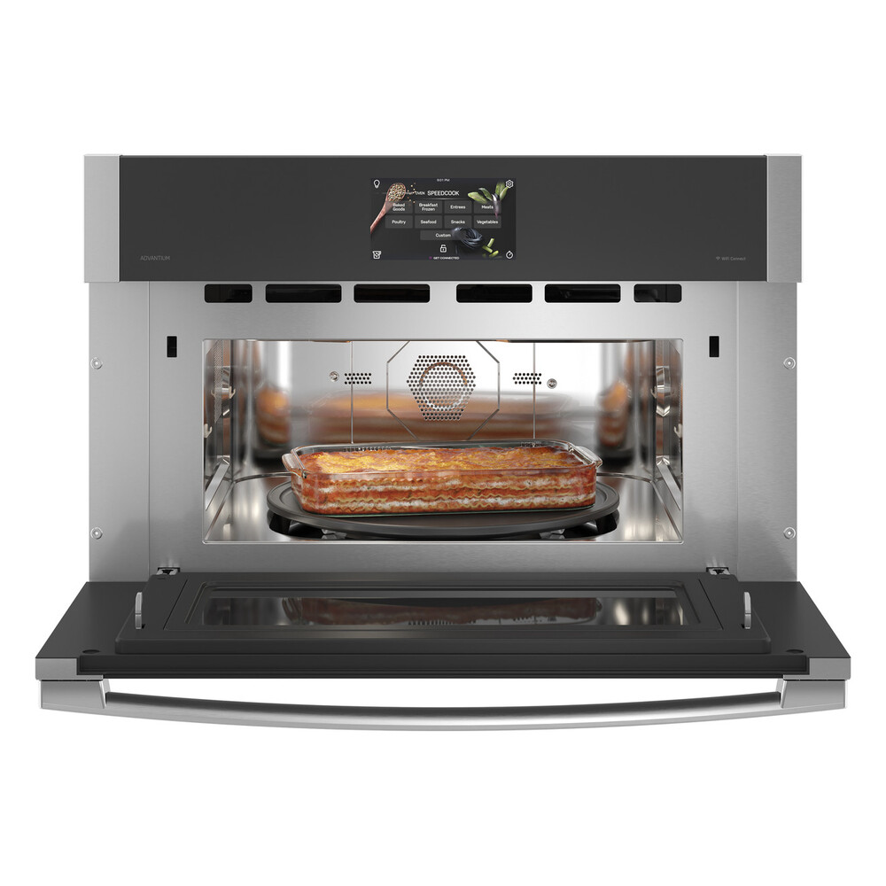 GE Profile PSB9240SVSS 30 Inch Single Wall Oven with 1.7 cu. ft. Oven Capacity, Multiple Cooking Functions, Touchscreen Display, Built-In Wi-Fi in Stainless Steel