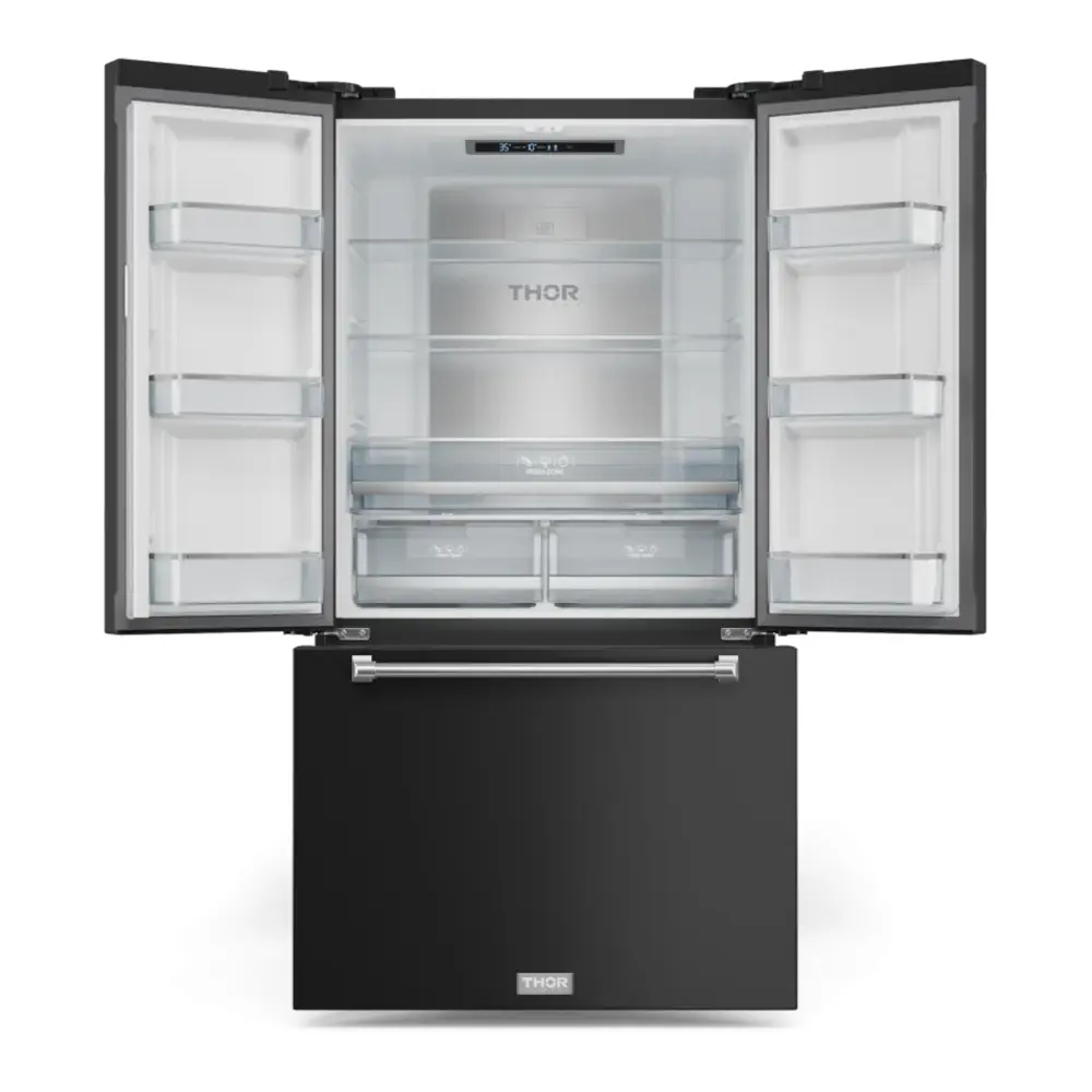 Thor Kitchen-RF3621CTD00SS-front view with doors open