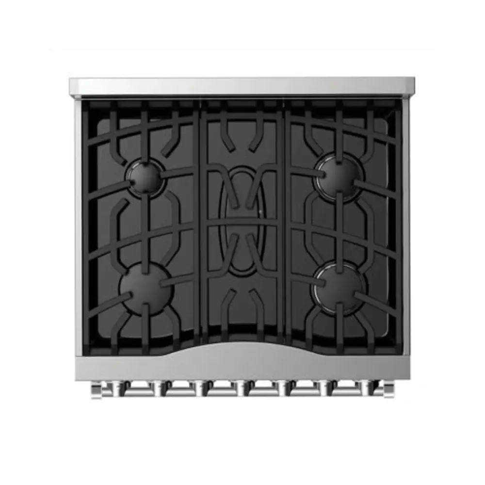 Viking RVDR33025B 3 Series 30 inch Dual Fuel Range with 5 Burners, 4.7 cu. ft. Oven Capacity and Self-Cleaning