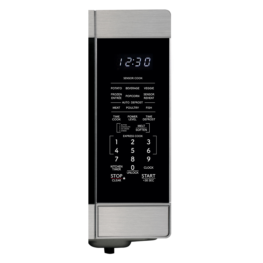 Sharp SMC2266KS 25 inch Countertop Microwave with 2.2 cu. ft. Capacity, 1200 Watts Cooking Power, Inverter Technology, Sensor Cook and Carousel Turntable in Stainless Steel