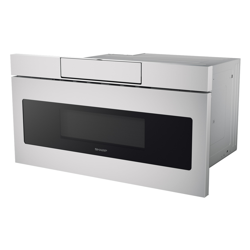 Sharp SMD3070ASY 30 inch Microwave Drawer with 1.2 cu. ft. Capacity, 950 Cooking Watts, Digital LCD Display, Kitchen Timer, Child Lock, Interior Oven Light, UL Listed, in Stainless Steel