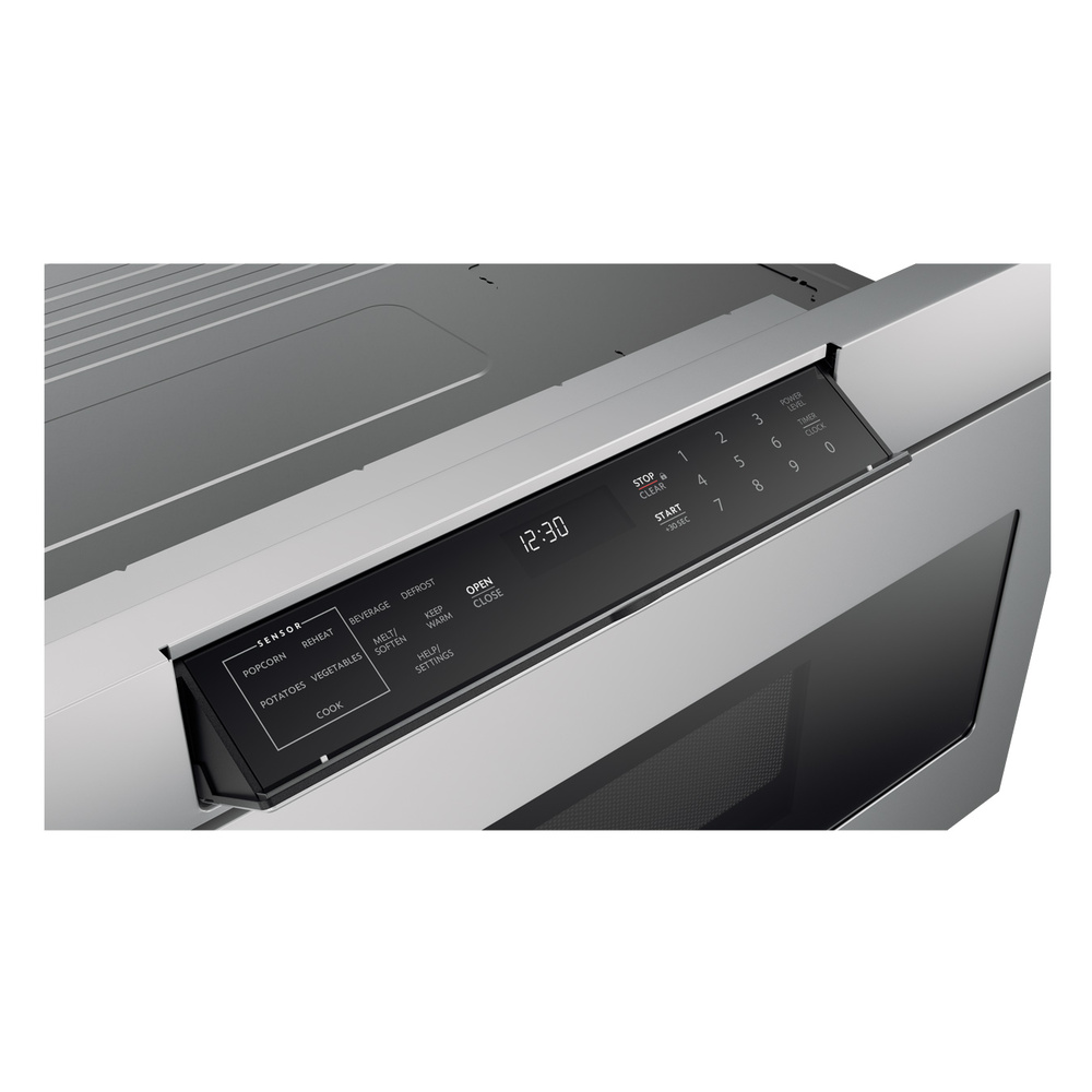 Sharp SMD3070ASY 30 inch Microwave Drawer with 1.2 cu. ft. Capacity, 950 Cooking Watts, Digital LCD Display, Kitchen Timer, Child Lock, Interior Oven Light, UL Listed, in Stainless Steel