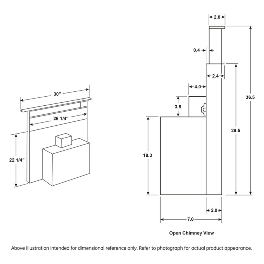 GE-UVD6301SPSS-Dimensional