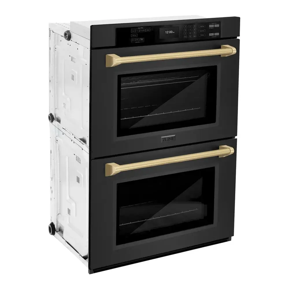 ZLINE WAD 30 inch Autograph Edition Professional Double Wall Oven with 10 cu. ft. Total Capacity, Self-Cleaning Technology, Air Fry, True Convection