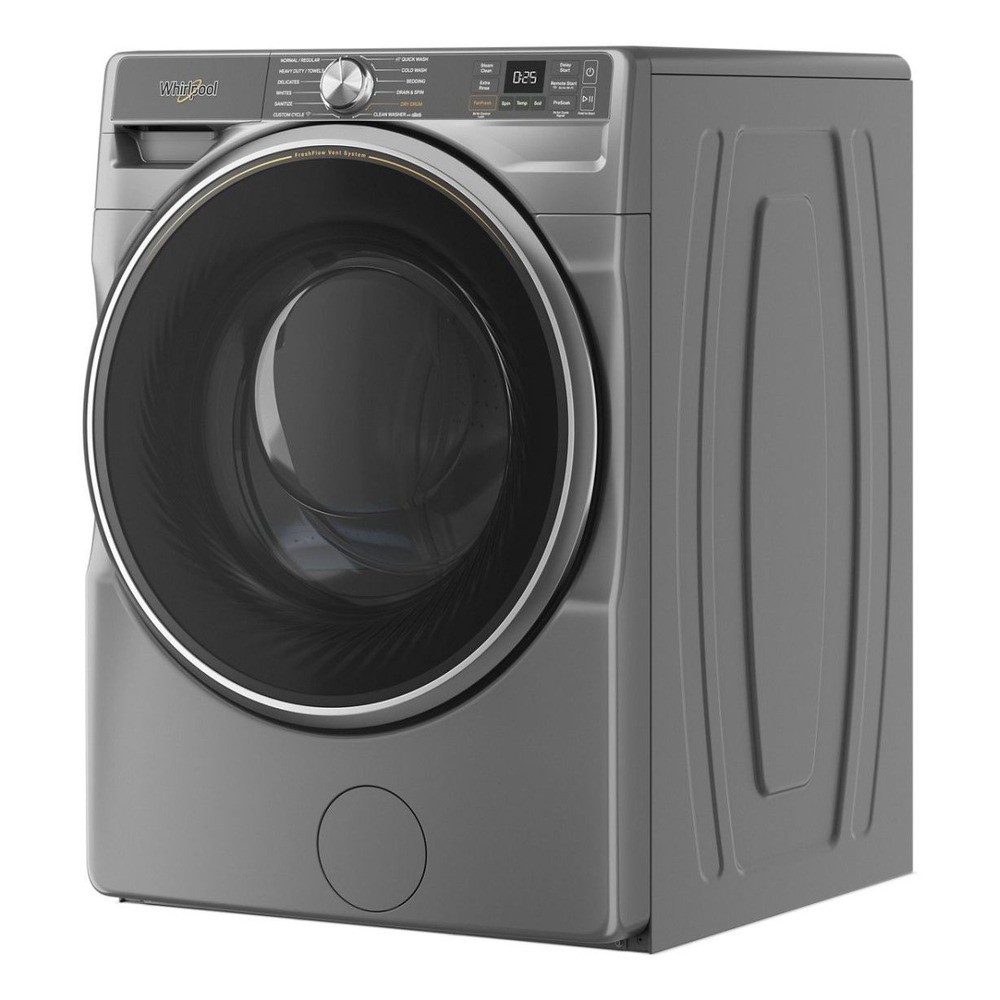 Whirlpool WFW6720R 27 inch Front Load Washer with 5.0 cu. ft. Capacity, Voice Control, Quick Wash & Dry, AI Intelligent Wash