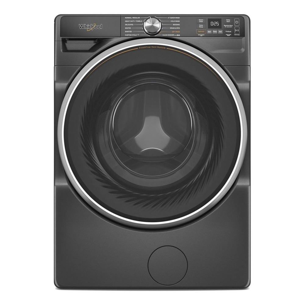 Whirlpool WFW6720R 27 inch Front Load Washer with 5.0 cu. ft. Capacity, Voice Control, Quick Wash & Dry, AI Intelligent Wash