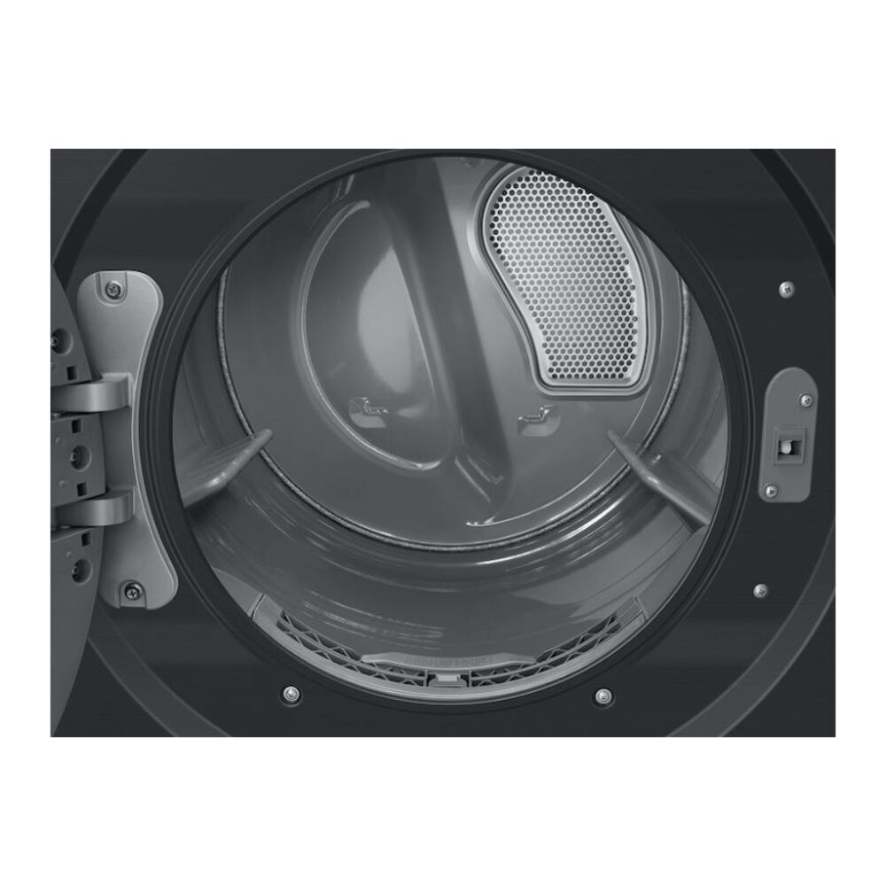 Samsung WH46DBH500EV 27 inch Bespoke Smart AI Laundry Hub with 4.6 cu. ft. Washer Capacity, 7.6 cu. ft. Electric Dryer Capacity, AI OptiWash and AI Optimal Dry in Brushed Black
