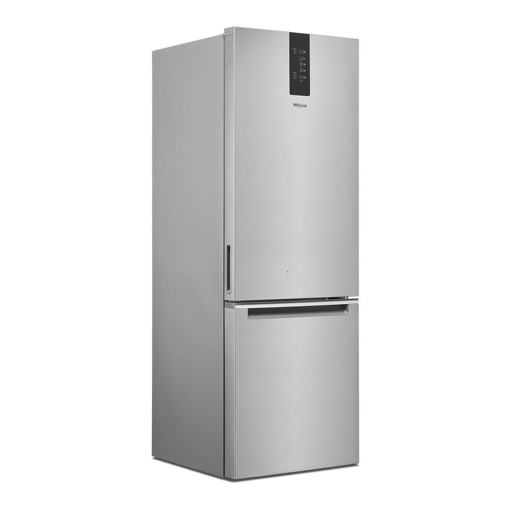 Whirlpool WRB543CMJ 24 inch Bottom Freezer Refrigerator with 12.7 cu. ft. Capacity, Adjustable Hide-Away Shelf