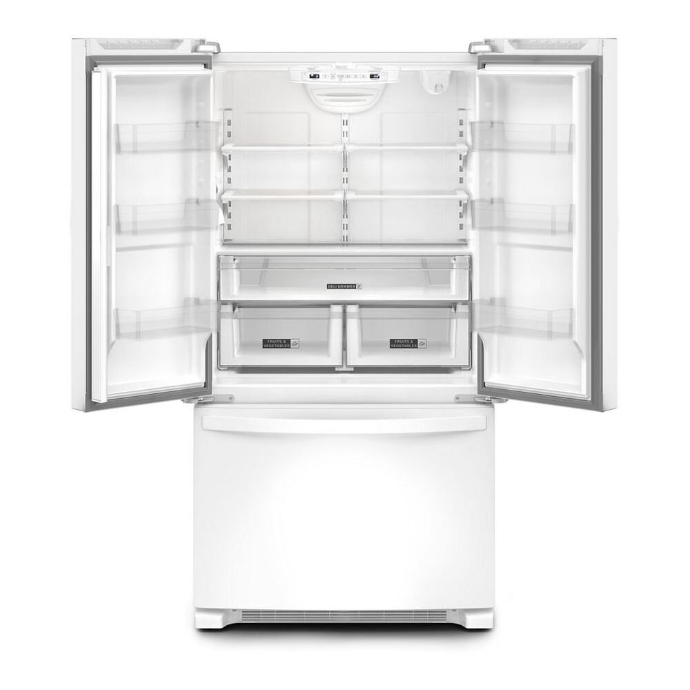 Whirlpool WRFC2036R 36 inch Freestanding French Door Bottom Mount Refrigerator 20 cu. ft. Capacity, Counter Depth, Energy Star