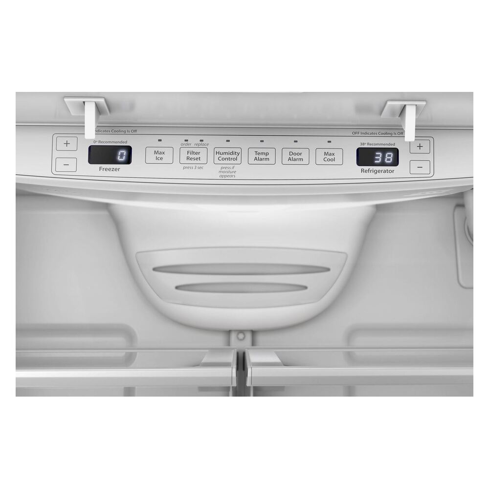 Whirlpool WRFC2036R 36 inch Freestanding French Door Bottom Mount Refrigerator 20 cu. ft. Capacity, Counter Depth, Energy Star