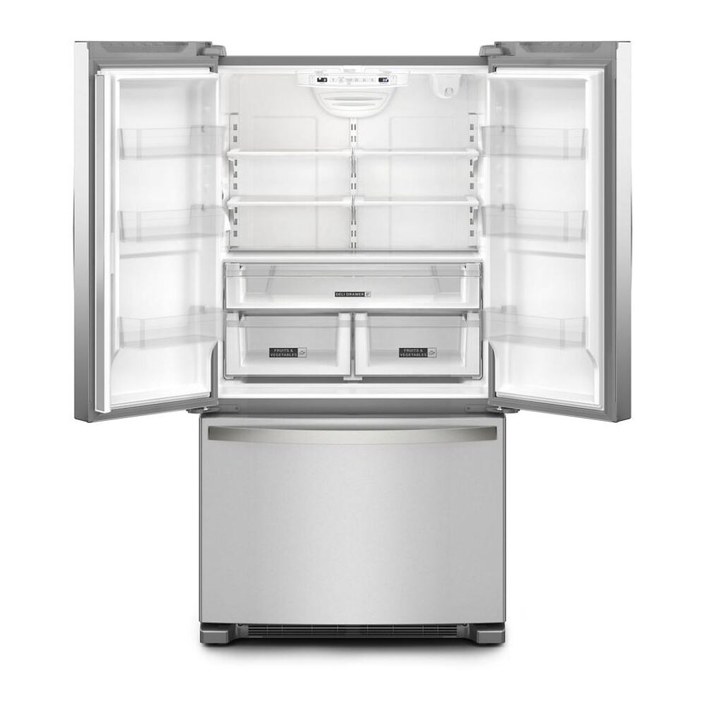 Whirlpool WRFC2036R 36 inch Freestanding French Door Bottom Mount Refrigerator 20 cu. ft. Capacity, Counter Depth, Energy Star