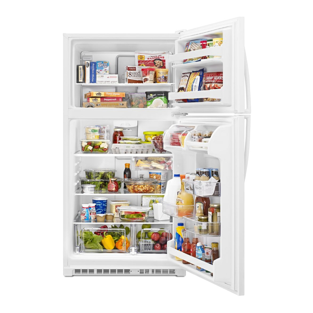 Whirlpool WRT311FZD 33" Top-Freezer Refrigerator with 20 Cu. Ft. Capacity, LED Interior Lighting