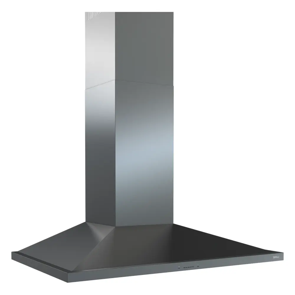 Zephyr ZANM90D 36 inch Core Series Anzio Wall Mount Hood with 600 CFM, LumiLight LED Lighting, Airflow Control Technology (ACT), Low-Profile Body