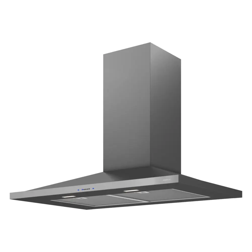 Zephyr ZANM90D 36 inch Core Series Anzio Wall Mount Hood with 600 CFM, LumiLight LED Lighting, Airflow Control Technology (ACT), Low-Profile Body