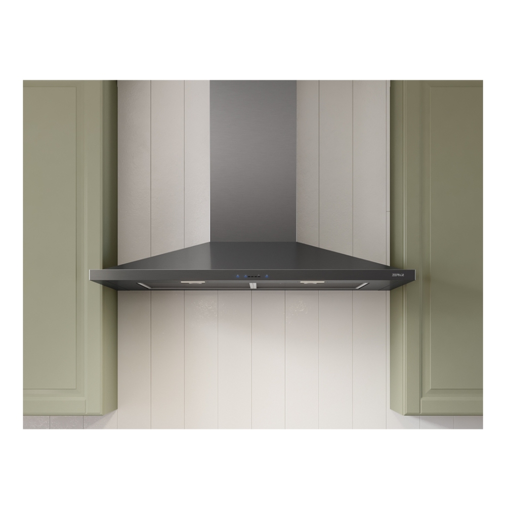 Zephyr ZANM90D 36 inch Core Series Anzio Wall Mount Hood with 600 CFM, LumiLight LED Lighting, Airflow Control Technology™ (ACT™), Low-Profile Body