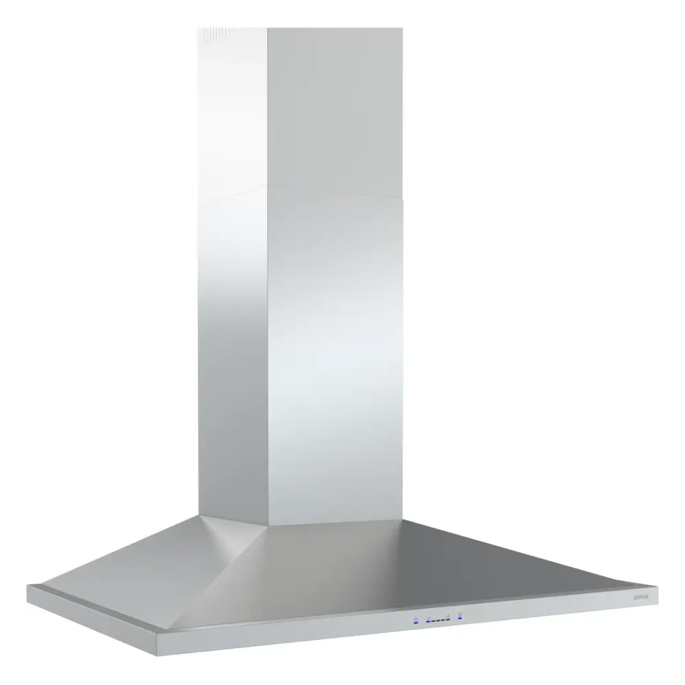 Zephyr ZANM90D 36 inch Core Series Anzio Wall Mount Hood with 600 CFM, LumiLight LED Lighting, Airflow Control Technology (ACT), Low-Profile Body