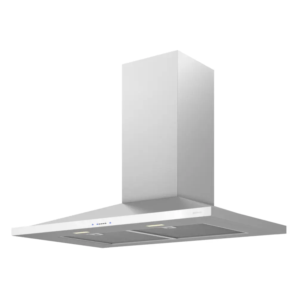 Zephyr ZANM90D 36 inch Core Series Anzio Wall Mount Hood with 600 CFM, LumiLight LED Lighting, Airflow Control Technology (ACT), Low-Profile Body