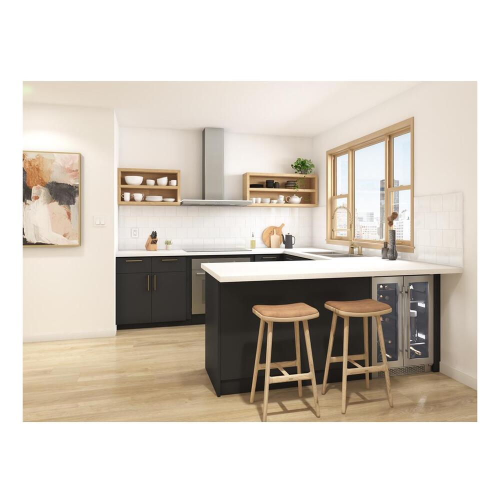Zephyr ZLUE30CS 30 inch Luce Series Wall Mount Range Hood with 600 CFM, LumiLight LED Lighting, Airflow Control Technology™ (ACT™), ICON Touch® Controls, in Stainless Steel